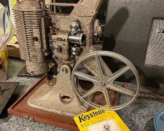 Keystone reel projector 
