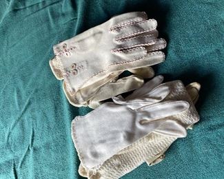 Antique dress gloves 