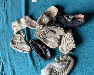 Antique baby shoes 