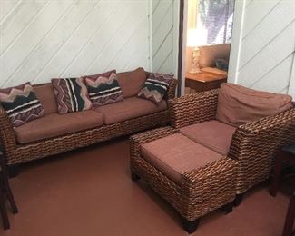 Rattan set