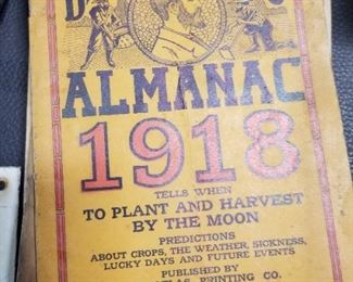 1918 Farmer's Almanac 