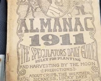 1911  Farmer's Almanac 