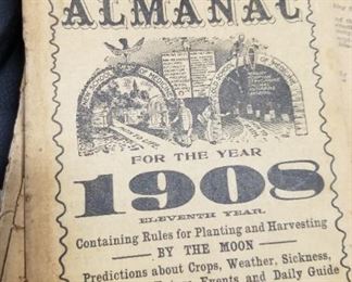 1908  Farmer's Almanac 