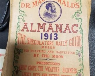 1913  Farmer's Almanac 
