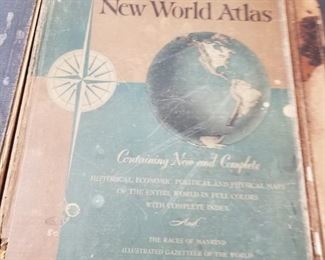 1947 Hammond's World Atlas 
