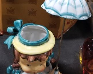 Little Girl Head Vase 