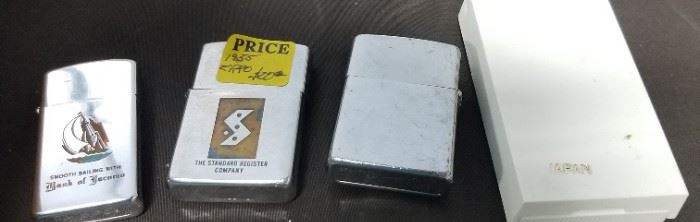  vintage zippo lighter