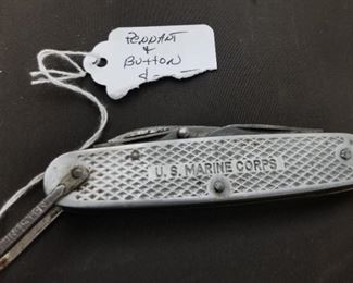 Pedant & Button Marine Pocket knife 