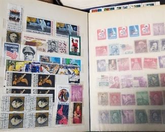 Stamp albums 