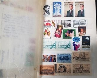 Stamp albums 