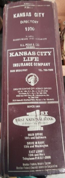 1970 Kansas City Directory