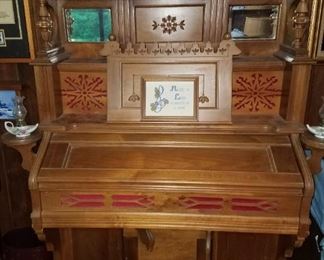 Vintage pipe organ