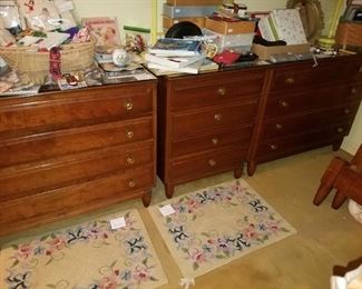 Mid Century dressers and chest