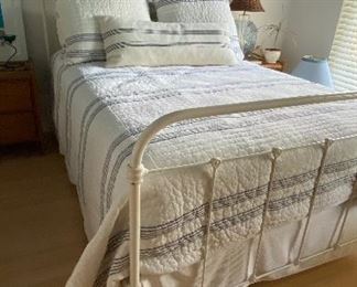 Lovely antique iron bed