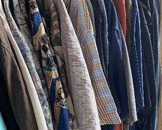 Men’s large shirts fit for a tropical cocktail by the sea