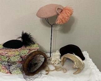 Great thing to chat collections, 1930s galvanized wire hat stand