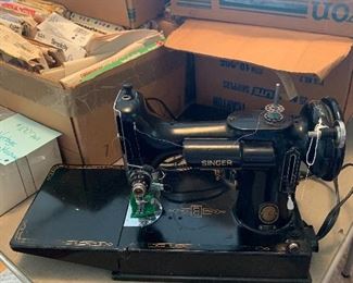 Antique Singer sewing machine