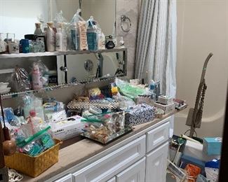 Bathroom items, medical supplies