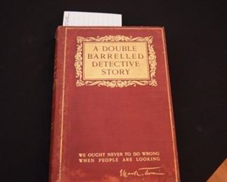 A Double Barrelled Detective Story By Mark Twain