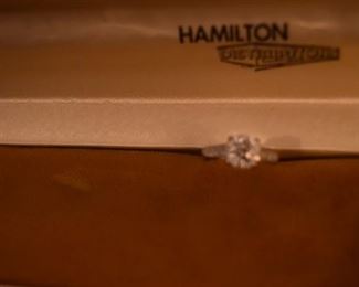 Platinum Ring with 2.04 cts. Diamond