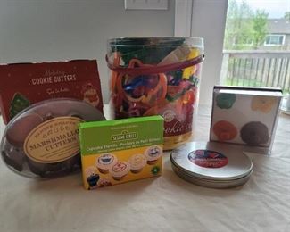 Large Variety of Cookie Cutters and Stamps