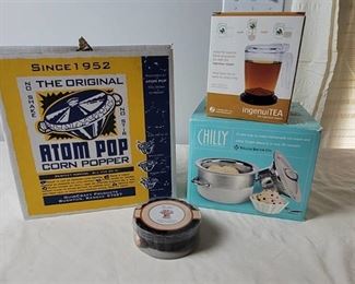 inginuiTea, Atom Popcorn Maker and Ice Cream Maker