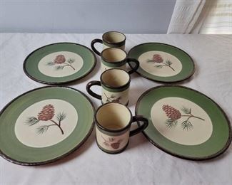 Matching Cup and Plate Sets