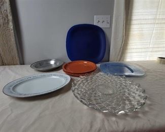 Assorted platters