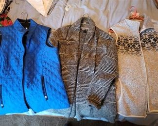 Jackets and Vests sz 12-14