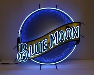 Blue Moon Beer LED Sign

