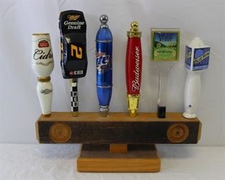 Beer Tap Handles Display
