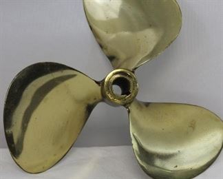 Vintage Brass Propeller

