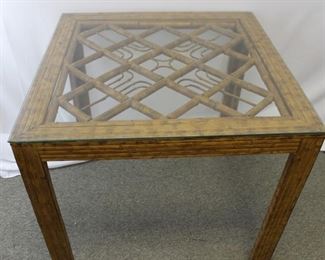Bamboo Counter Height Table
