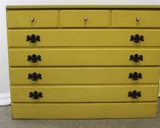 Yellow Wood 3 Drawer Dresser
