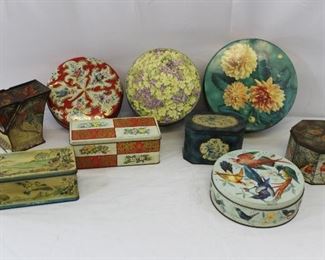 Vintage Collectible English Biscuit Tins 2
