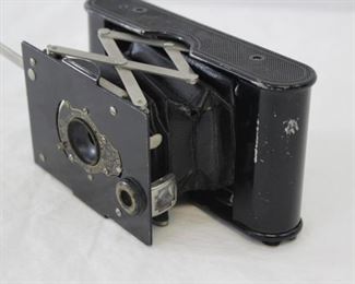Vintage Kodak Bellows Folding Autographic Camera
