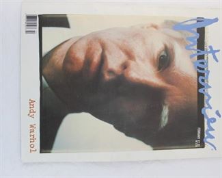 Feb 1989 "Andy Warhol" Interview magazine
