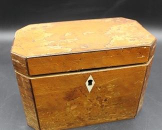 Antique wooden box
