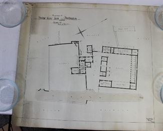 Architectural drawings/survey of Bridge Close Farm, Hardington, Somerset, 1893 with additional drawings of bridge, hay house and stables (1896) 

