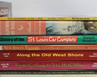 Train & Railroad Books Lot 1
