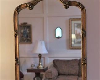 Gold gilt mirror
