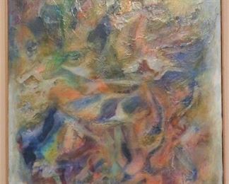 Rogelio Canizales oil on canvas