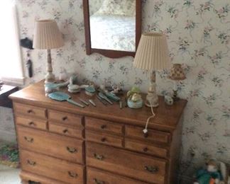Dresser with collectables