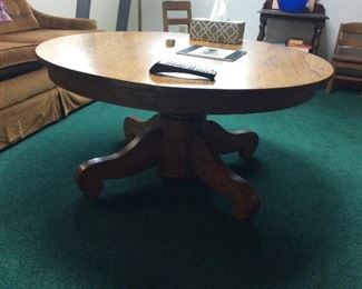 Oak coffee table