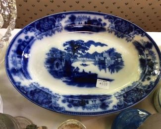 Beautiful Flow Blue Platter