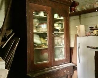 Antique Kitchen Cupboard 