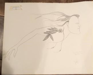 Original Art by Jerry Kidd, signed by the artist