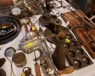 Old primitive and vintage items