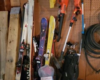 Skis and boots