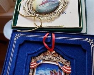 White House Christmas ornaments